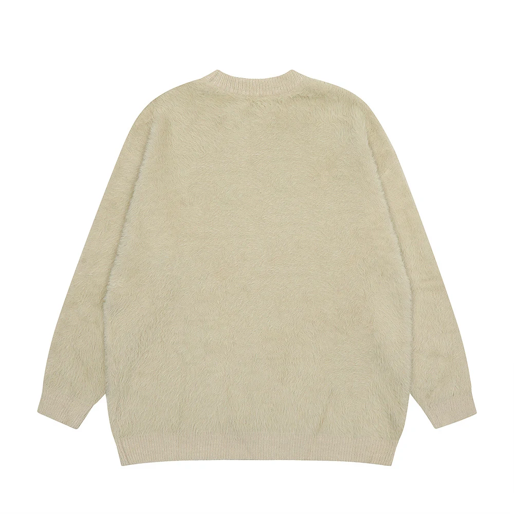 Title 11, Mens Lazy Casual Crew Neck Inner Bottoming Swe...