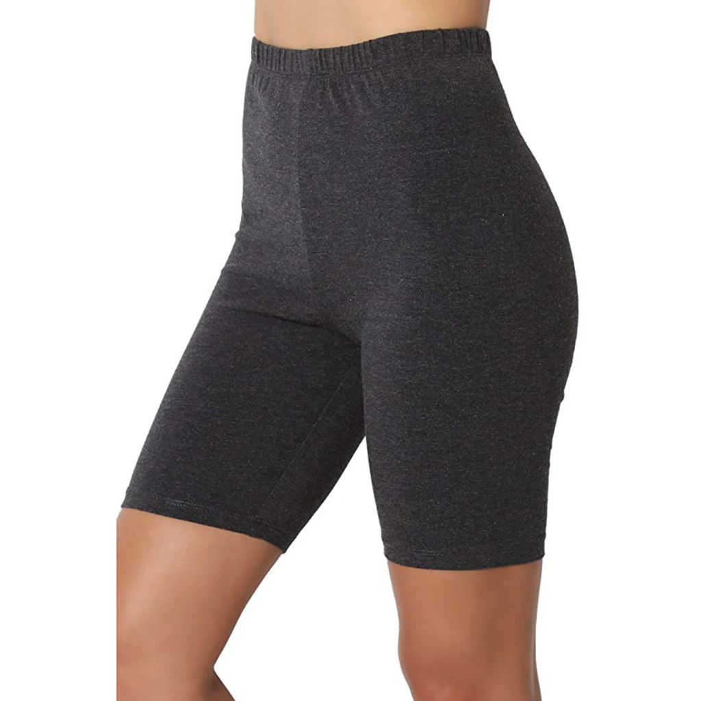 Shorts de yoga femininos planos, multicoloridos e de cor sólida. Conforto e estilo para suas práticas de yoga e treinos. Ajuste perfeito e respirabilidade. — foto 18