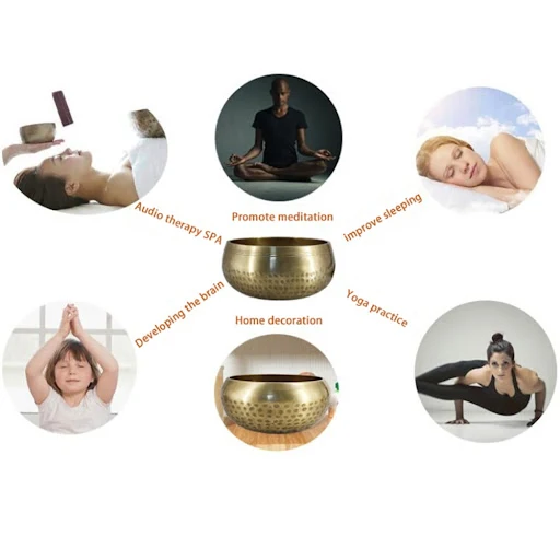 Title 6, Tigela de Meditação Artesanal Som Relaxante par...