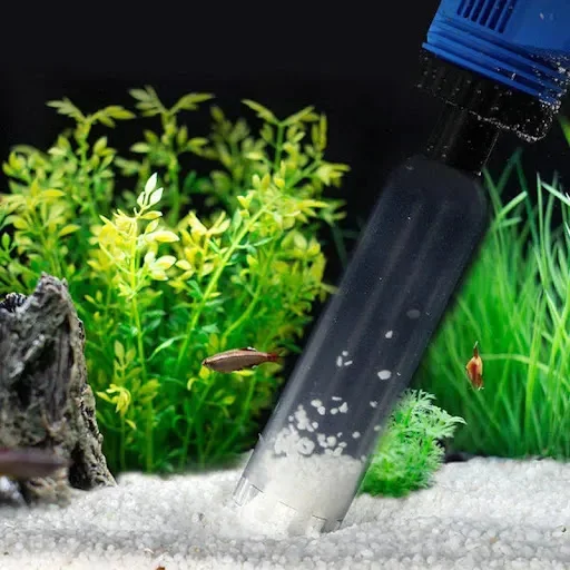 3 In 1 Fish Tank Aquarium Suction Sand Washer Electric Syphon Operated Cleaner Vacuum Gravel Siphon Filter Water Changer — photo 5