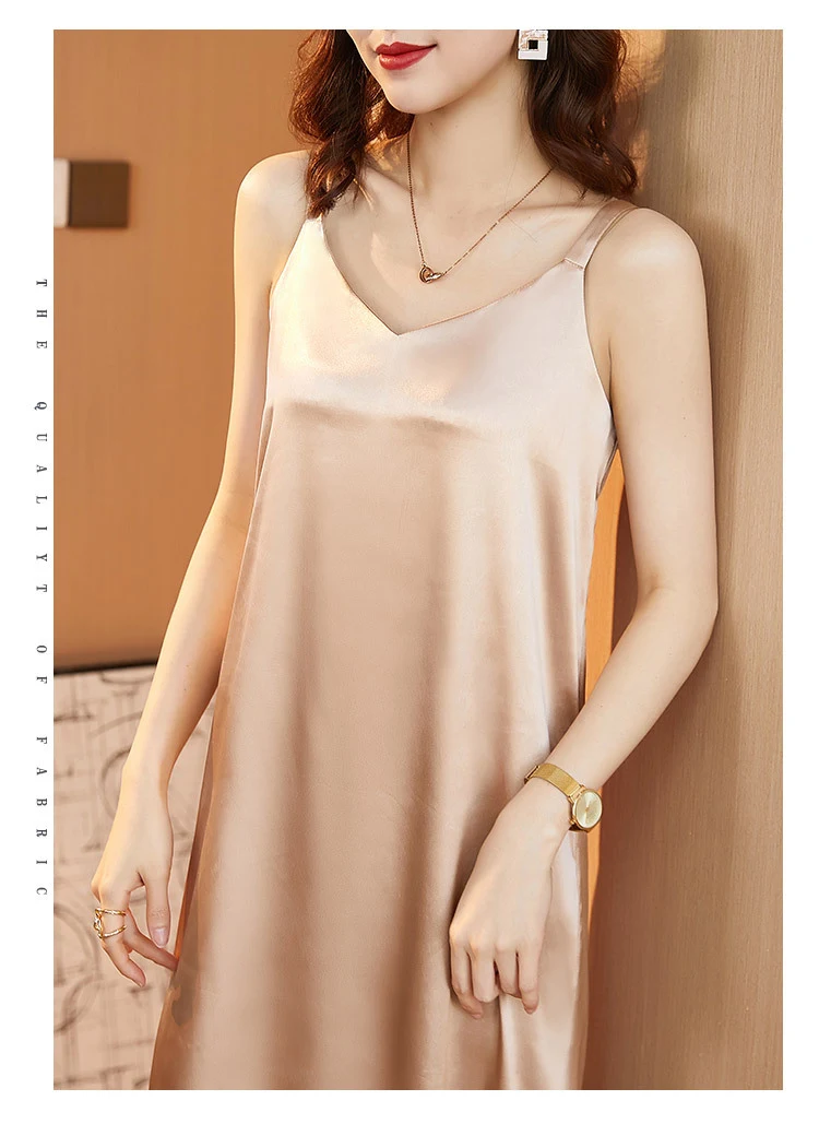 Title 7, Womens French Acetate Satin Mid-length Inner W...