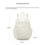 Mochila escolar para estudantes de ensino médio, ideal para lazer e viagens ao ar livre, com amplo espaço, resistente e confortável. — foto 24