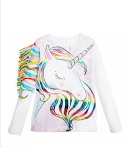 Roupa infantil cross-border para comércio exterior Europa e América, estampa de pelo de cavalo 3D, design explosivo, conforto e estilo. — foto 7