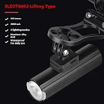 Farol de bicicleta para usar na cabeça, perfeito para pedalar à noite. Iluminação forte e segura, aumentando sua visibilidade e segurança. — foto 2