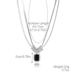 N22117 Black Double Layer