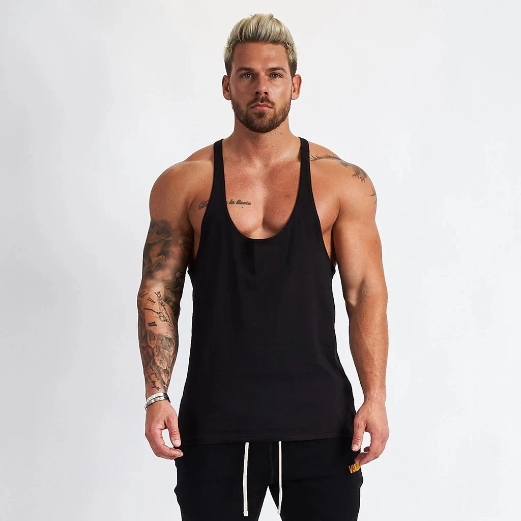 Title 3, Slim Fit Breathable Casual Tank Top for Trainin...