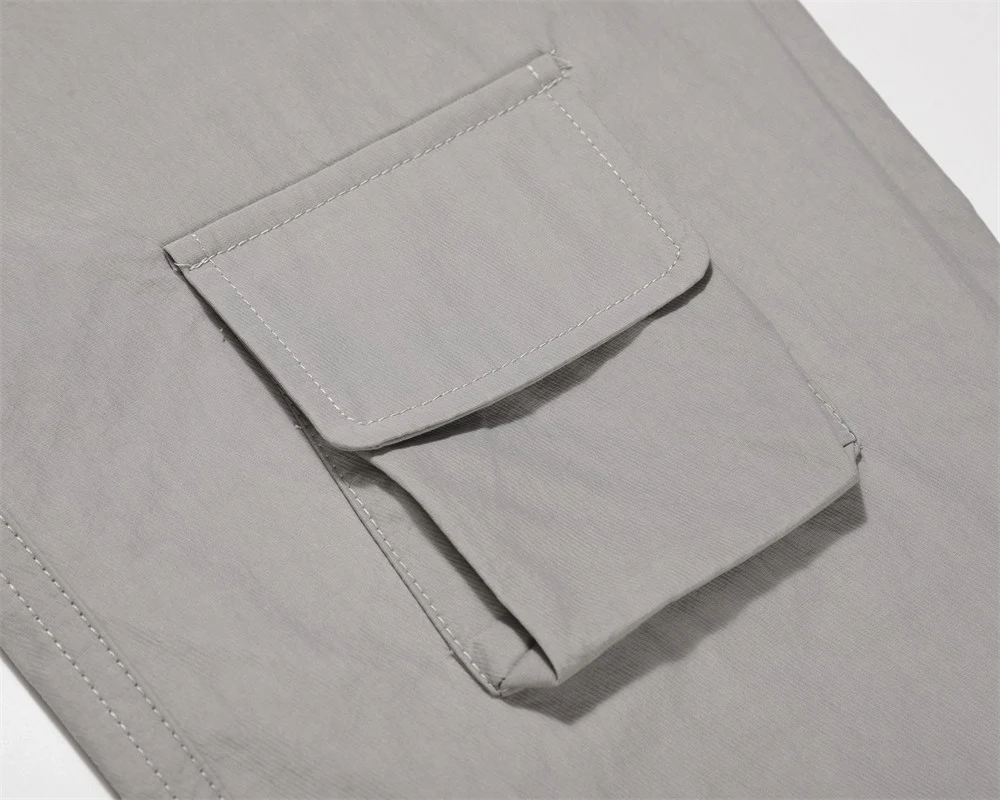 Title 6, Pantalones Cargo Multibolsillos Hombre Holgados...