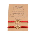 Gold and red2 pieces