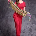 Three Rows Color Waist Chain