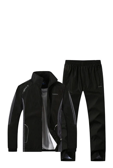 Leisure Sports College Style Two-piece Spring and Autumn Long-sleeved Suit for ultimate comfort and casual style in any — photo 6