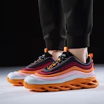 Colorful sports running shoes casual footwear. Comfortable and stylish for running and everyday wear, ideal for runners — photo 3