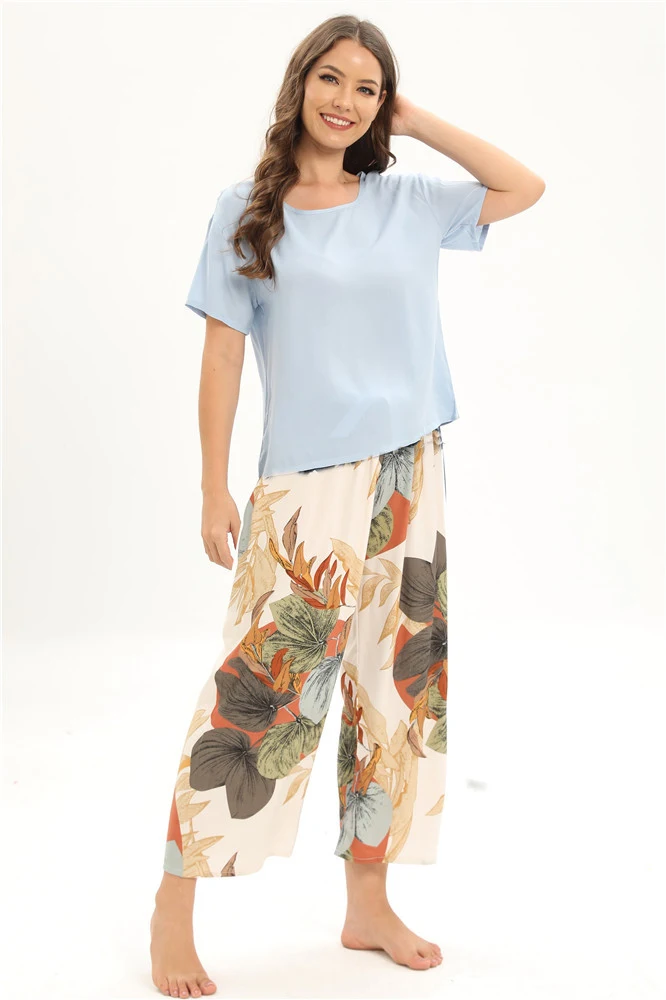 Title 4, Pijama de mujer para estar en casa, traje de al...