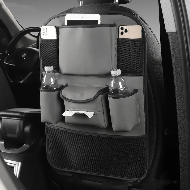Title 1, Car Seat Back Storage Bag. Organizes and protec...