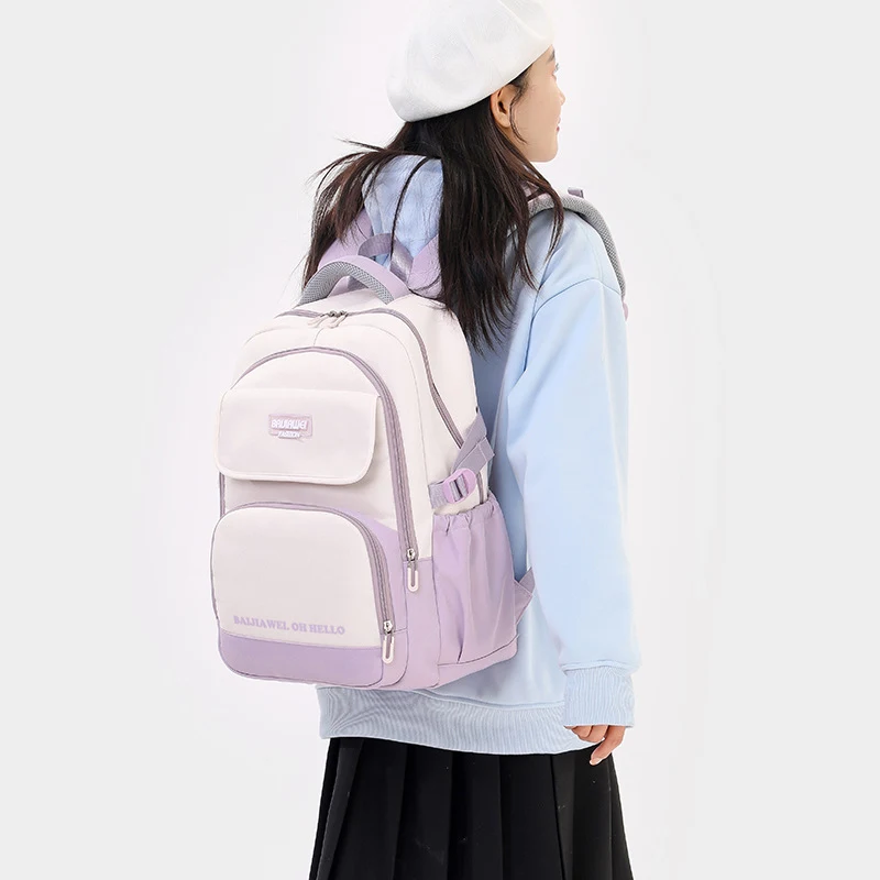 Mochila Escolar Júnior Nova para Meninas Super Leve Conforto e Leveza para o Ensino Fundamental e Médio Design Moderno e Funcional — foto 10