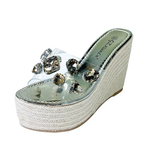 Title 4, Trifle Platform Womens Shoes with Transparent ...