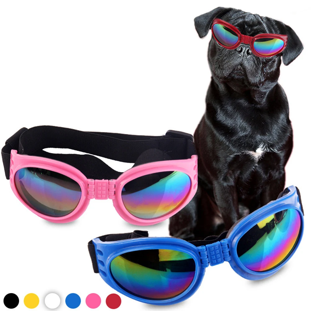 Title 6, Pet Dog Sunglasses Summer Windproof Foldable Su...