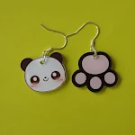 Brincos de Bambu Panda — foto 7