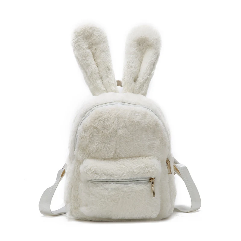 Title 5, Bunny Furry Bag Western Style All-match Girl Ba...