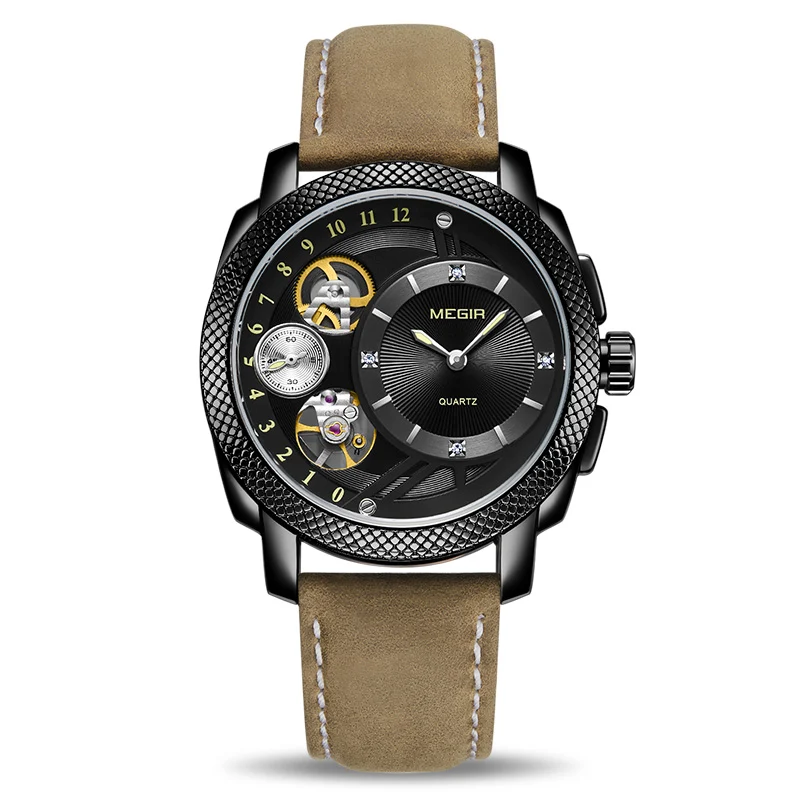 Title 2, Herenhorloge Mode Sport Holle Design Niet-mecha...