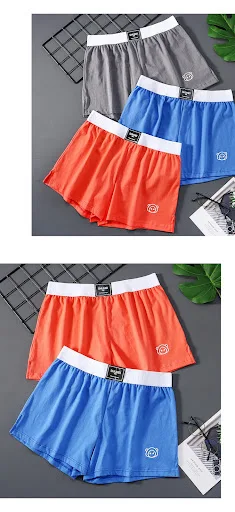 Title 8, Mens Purified Cotton Underwear Boxer Briefs, C...
