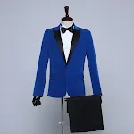 Jaqueta de Veludo Masculina para Performance no Palco. Conforto, Estilo e Sofisticação para Sua Apresentação. Atraia a Atenção com Esta Peça Única. — foto 4