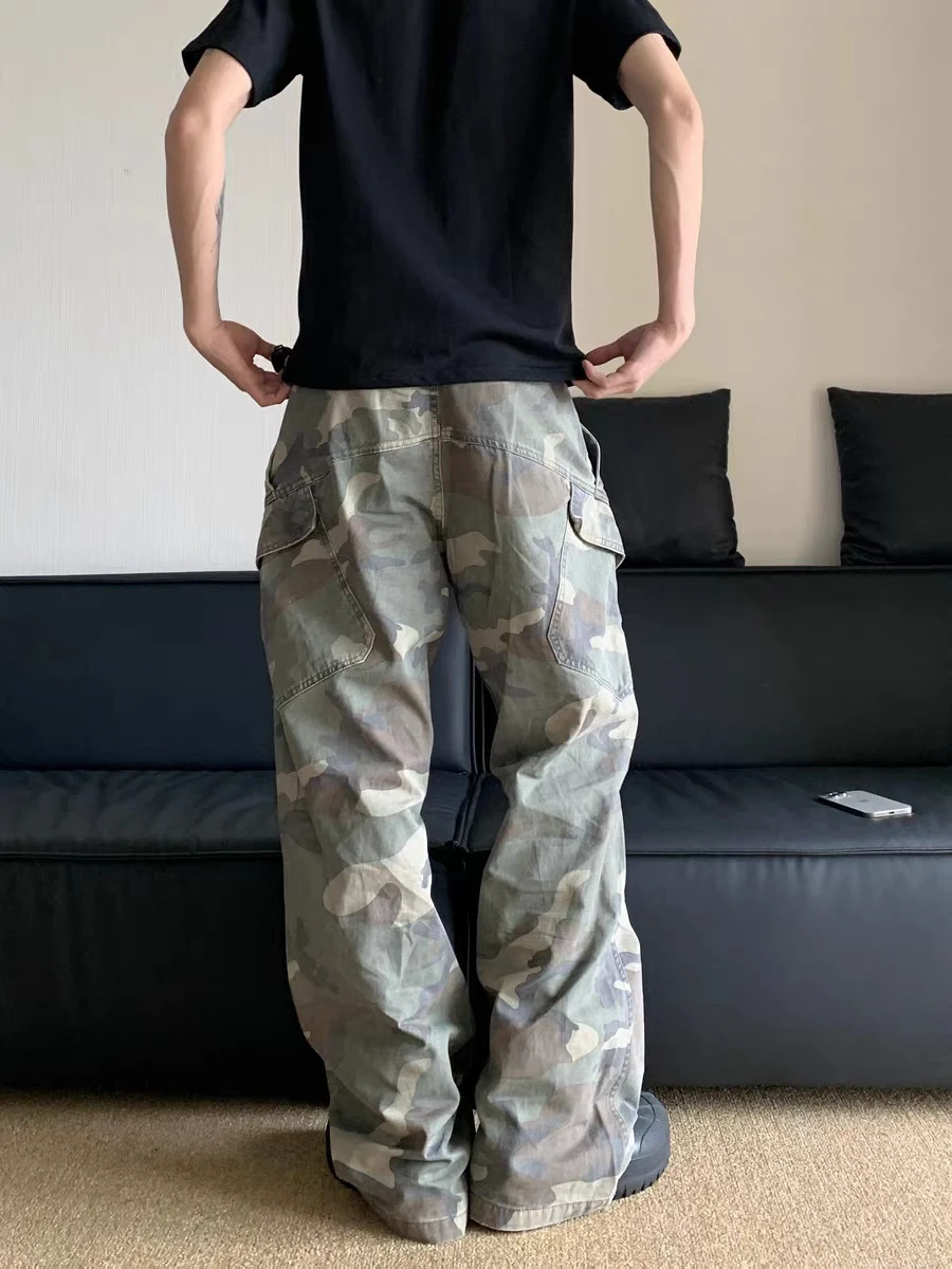 Title 10, Calças Cargo Camufladas Americanas Masculinas S...