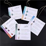Colar de Ágata Irregular de Pedra de Cristal Natural Artesanal Simples e Elegante Joia Feminina, Perfeito para Presentear — foto 10