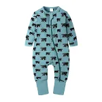Bear Pattern Romper
