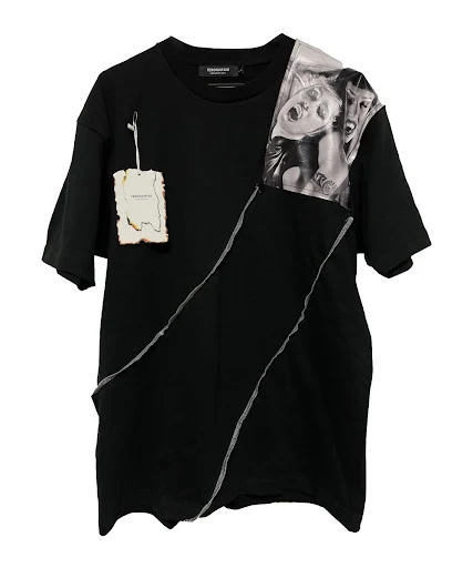 Title 1, Portrait Patch Seamed MenS And WomenS Loose S...