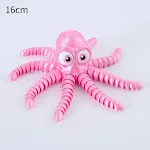Brinquedo Infantil Polvo Olhão com Juntas Móveis Diversão Garantida Explore o Oceano com Este Amigo Articulado e Durável para Crianças — foto 12