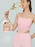 Dames mesh camisole yoga vest ondergoed. Ademende sporttop, comfortabele tanktop voor training en fitness, ideale sportkleding. — foto 13