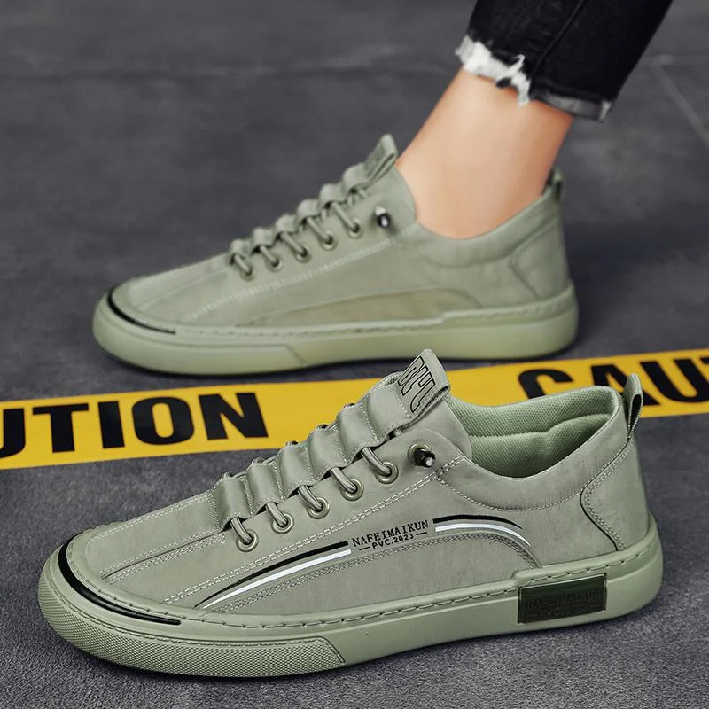 Title 2, Simple and comfortable canvas board shoes for e...