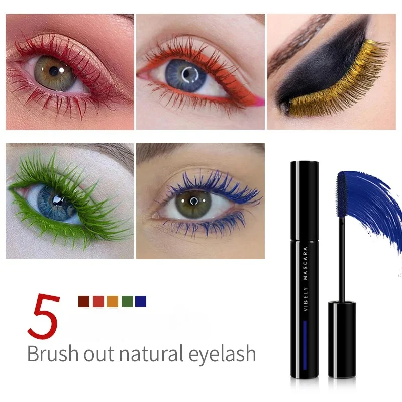Title 8, Plump Thick Extension Curling Color Mascara for...