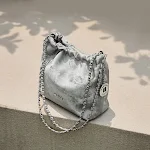 Bolsa Feminina Transversal Outono Inverno, Tipo Balde com Corrente, Couro, para Ombro. Conforto e Estilo para Todas as Ocasiões. — foto 7