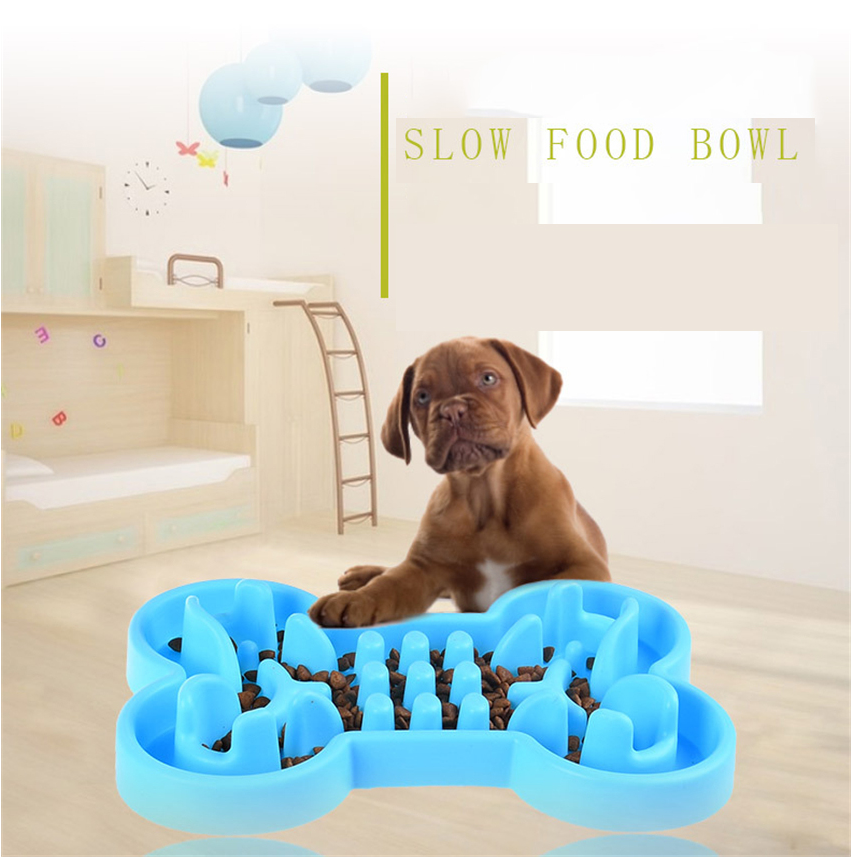 Pet Dog Slow Food Feeder Anti Choke Travel Bowl Portable Design Encourages Slower Eating Prevents Bloat & Choking Perfec — photo 13