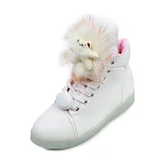 Color-changing mid-top luminous small size girls shoes. Fun, bright, and comfortable footwear that shines with every ste — photo 2
