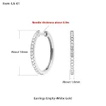 LA61 White Gold Color