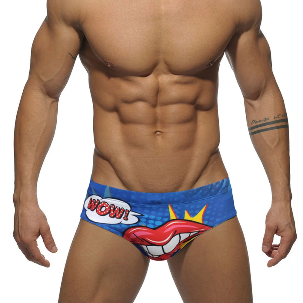 Men's Triangle Bikini Bottoms with Cups for ultimate support. Experience comfort and confidence while swimming and sunba — photo 5