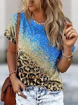 Summer Short-sleeved T-shirt For Women Loose Trendy — photo 8