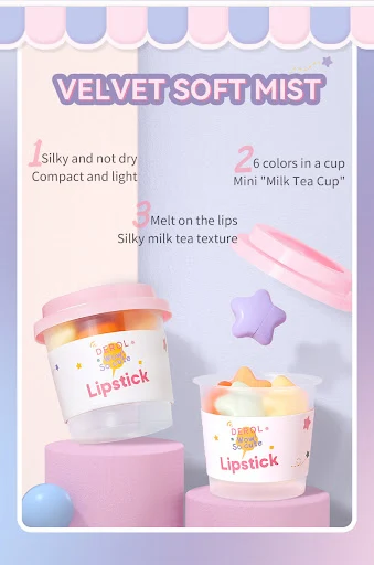 Title 2, Matte Set Star Candy Mini Lipstick w kapsułce, ...
