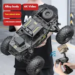 Carro de corrida off-road com controle remoto, liga, tração nas quatro rodas, escalada e recarregável, aventura garantida! — foto 8