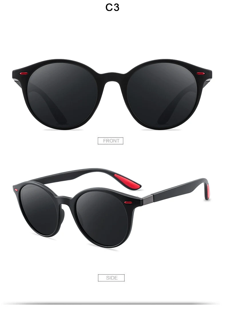 Title 11, P26 Polarized Round Sunglasses for Men Drivers....