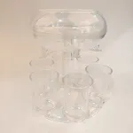 Liquor Divider Transparent Set