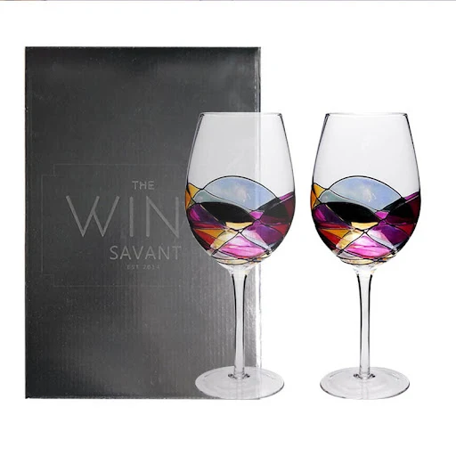 Title 5, Crystal Glass Red Wine Glass Household Goblet E...