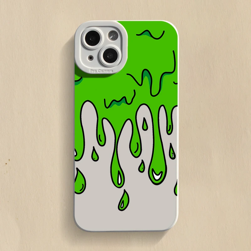 Title 2, Graffiti Contrast Color Phone Case Stylish phon...