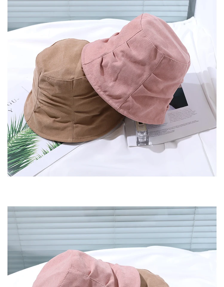 Title 10, Fisherman Hat Female Folds Tide Shade Sunscreen...