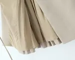 Saia Americana Retro de Cintura Alta com Cadarço. Destaque-se com um visual vintage, realçando a cintura e adicionando um toque de estilo único. — foto 6