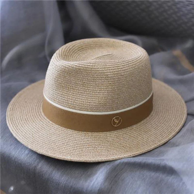Sun-proof beach straw men's top hat. Stay protected from the sun in style. Perfect for the beach, offering comfort and s — photo 17