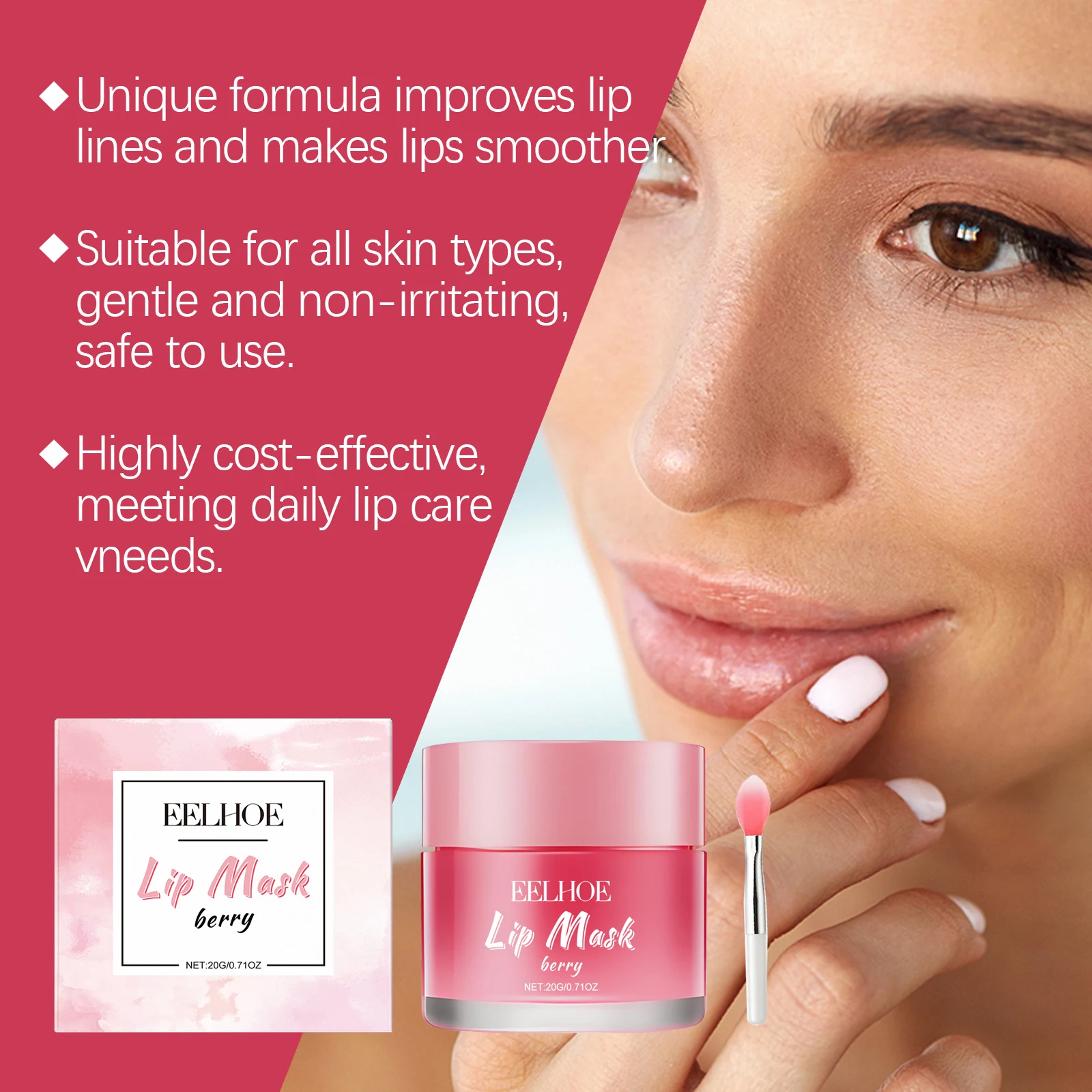 Title 10, Moisturizing and Nourishing Sleep Lip Balm Wake...