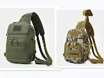 Versatile Ruia Chest Pack Tactical Camouflage Shoulders. Designed for secure and comfortable carrying of essentials duri — photo 8